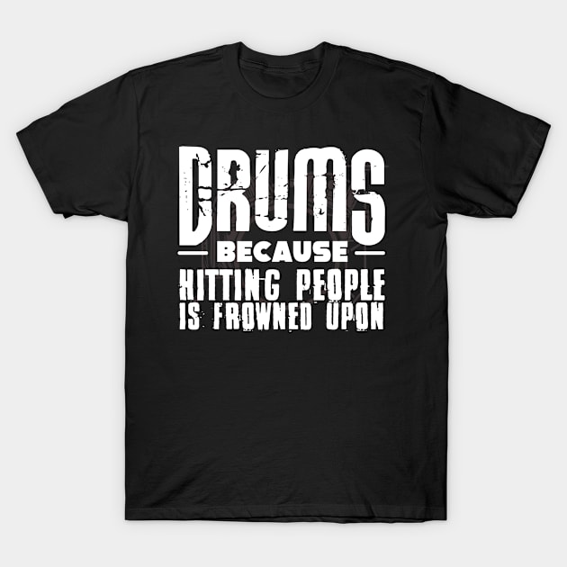 Drums Dummer T-Shirt by Teeladen